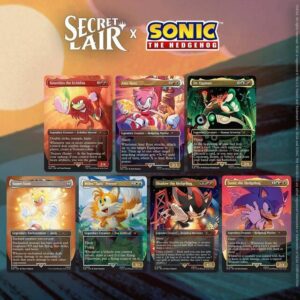 Sonic the Hedgehog 'Friends and Foes' Secret Lair Non-Foil