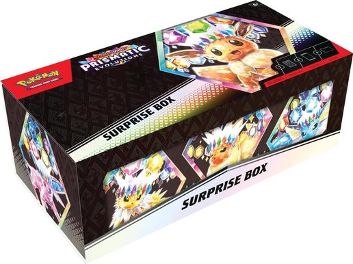 Pokemon Prismatic Evolution Surprise Box