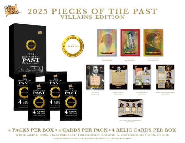 2025 Pieces of the Past: VILLAINS Edition