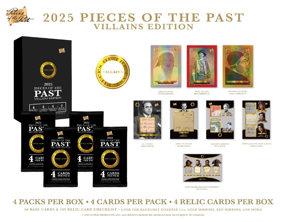 2025 Pieces of the Past: VILLAINS Edition