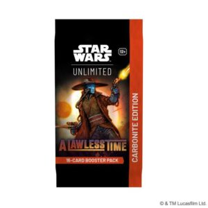 Star Wars Unlimited: A Lawless Time CARBONITE Booster Pack - BONUS