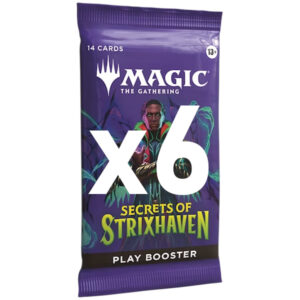 6x Secrets of Strixhaven Play Booster Pack Bundle